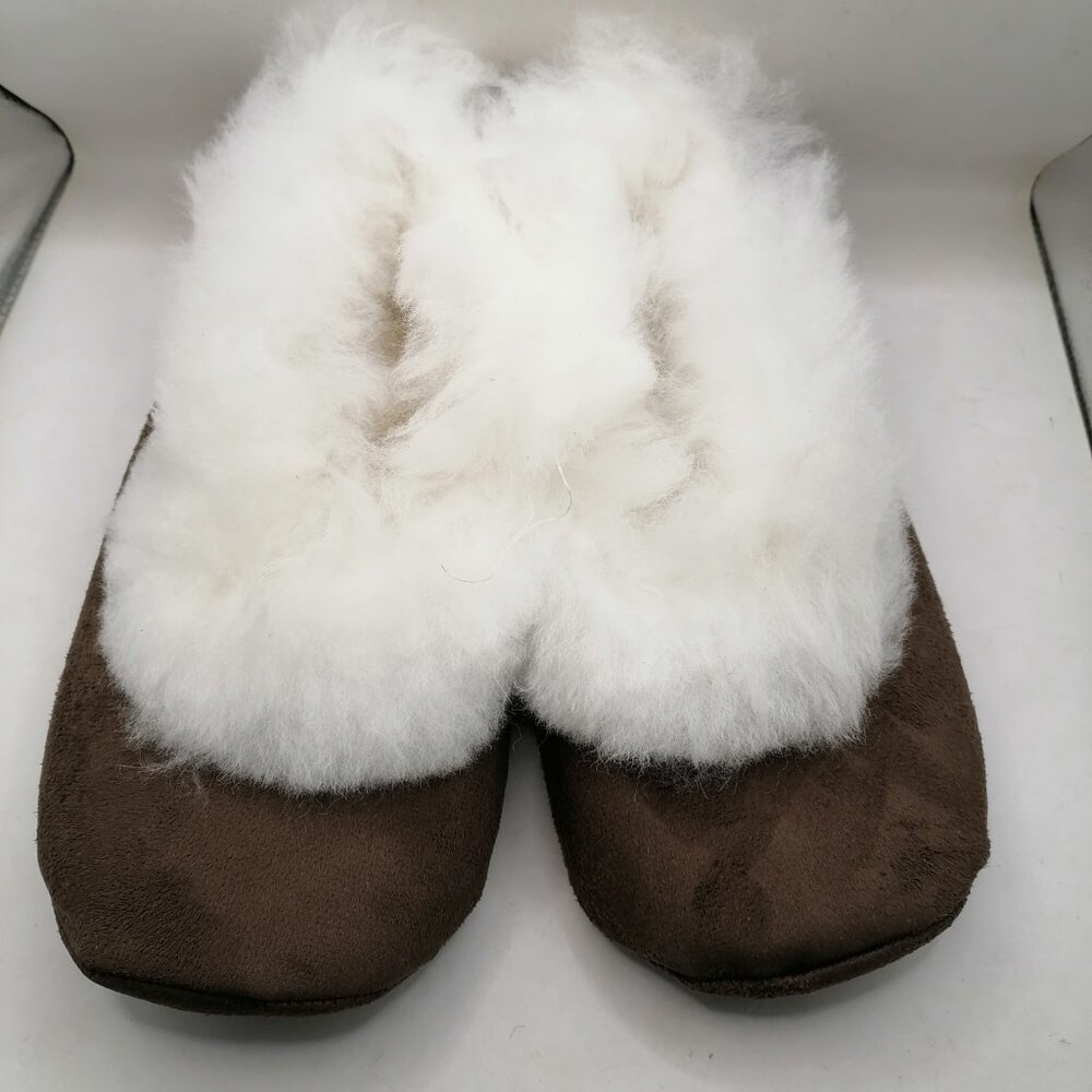 Peruvian Alpaca Fur Slippers Handmade Soft Winter